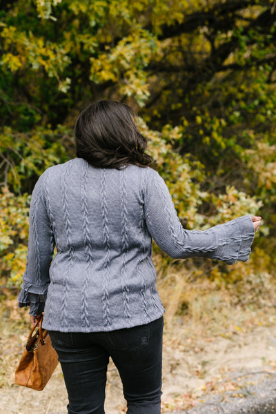 Caitlyn Cable Knit Top