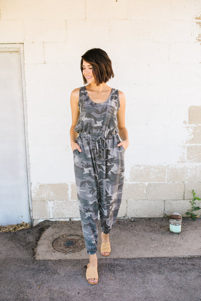 Camouflage Jumpsuit