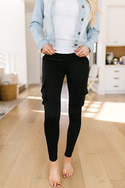 Cargo Pocket Athletic Leggings