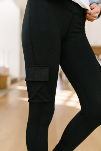 Cargo Pocket Athletic Leggings