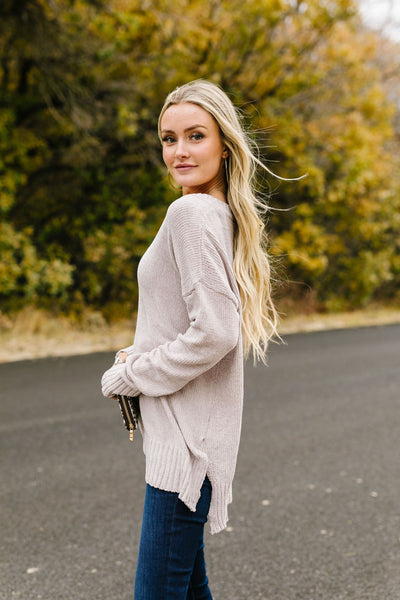 Casual + Cozy Chenille Sweater