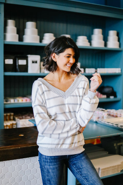 Cloudy Day Puff Sleeve Sweater