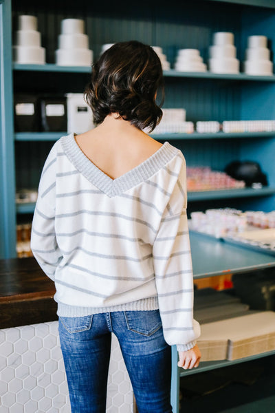 Cloudy Day Puff Sleeve Sweater