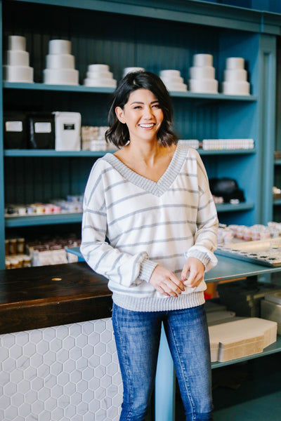 Cloudy Day Puff Sleeve Sweater