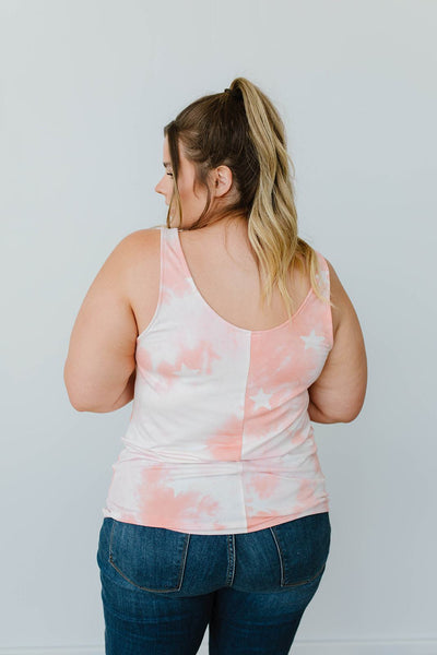 Cloudy With A Chance Of Stars Tank In Blush