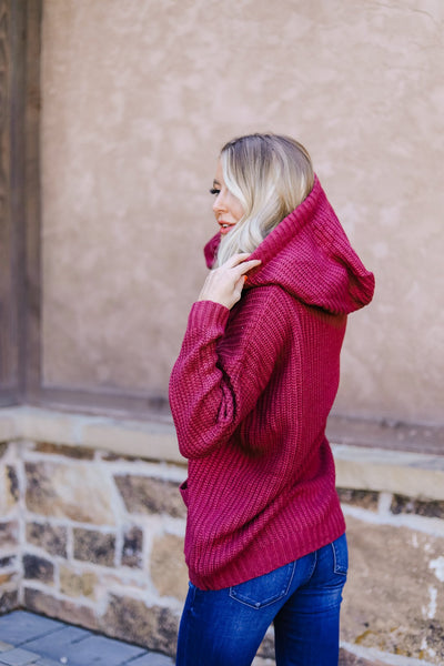 Cranberry Sweater Hoodie