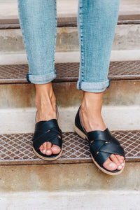 Crossroads Slip-On Sandals