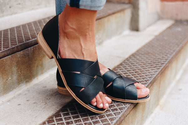 Crossroads Slip-On Sandals