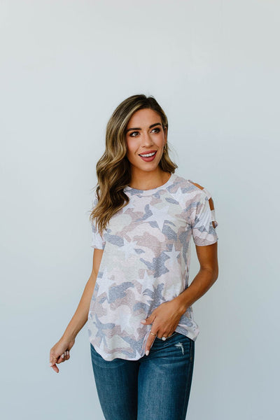 Desert Camo & Stars Top