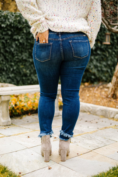 Double Trouble Fringed Jeans