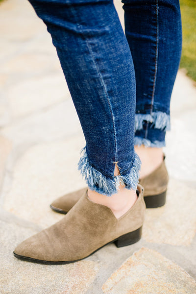 Double Trouble Fringed Jeans