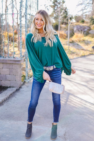 Emerald Fantasies Blouse