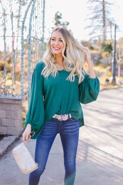 Emerald Fantasies Blouse