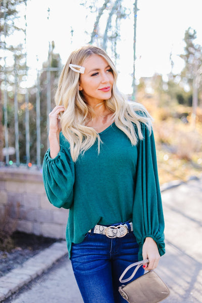 Emerald Fantasies Blouse