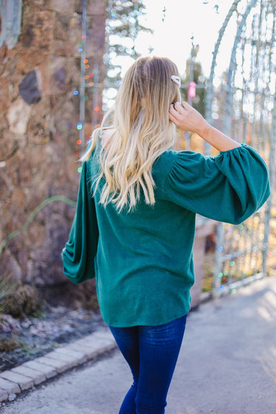 Emerald Fantasies Blouse