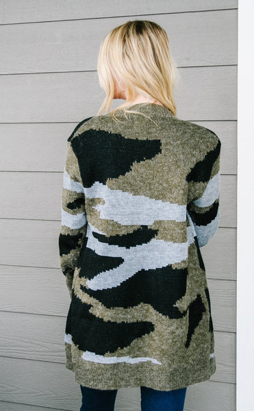 Lock & Load Camo Cardigan