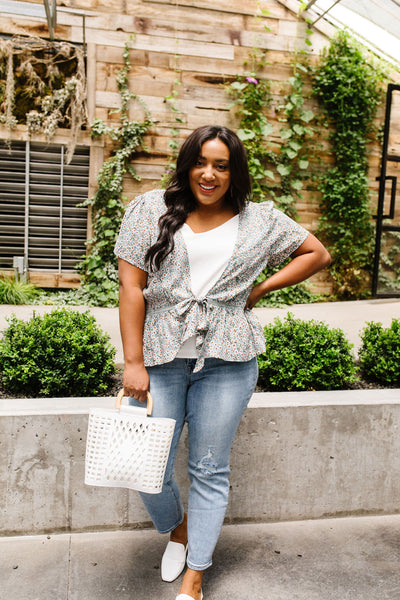 Floral Layering Top