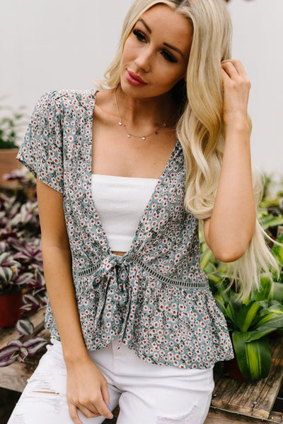 Floral Layering Top