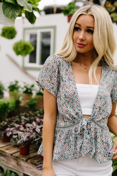 Floral Layering Top