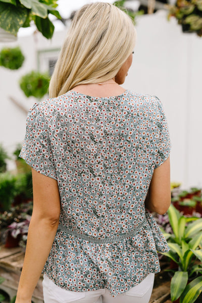 Floral Layering Top