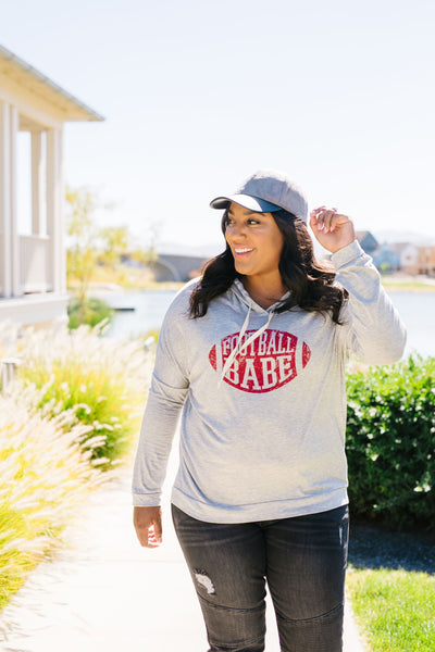 Football Babe Hoodie