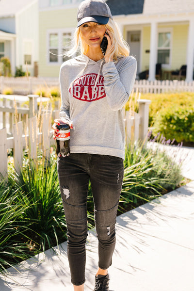 Football Babe Hoodie