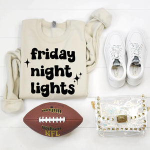 PREORDER: Friday Night Lights Sweatshirt In Sand