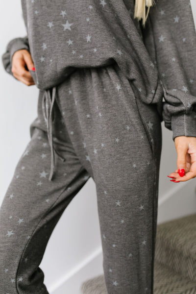 Galaxy Charcoal Joggers