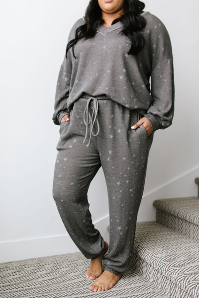 Galaxy Charcoal Joggers