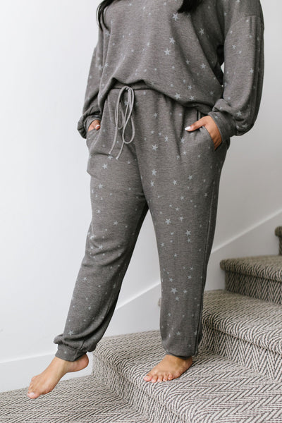 Galaxy Charcoal Joggers