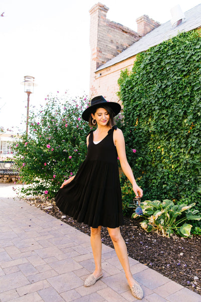 Go With The Flow Tiered Dress