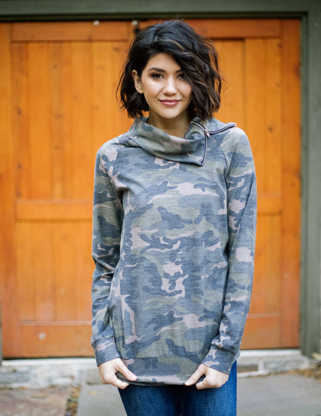 Got Your Six Camo Pullover