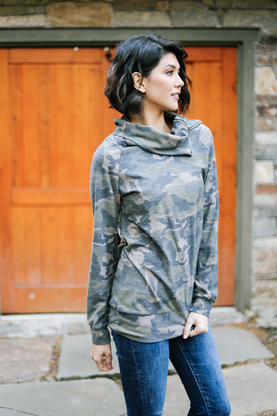 Got Your Six Camo Pullover