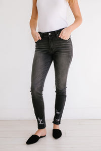 Gray Skies Mid-Rise Jeans