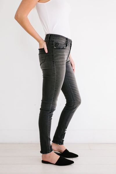 Gray Skies Mid-Rise Jeans