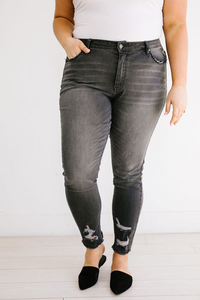 Gray Skies Mid-Rise Jeans