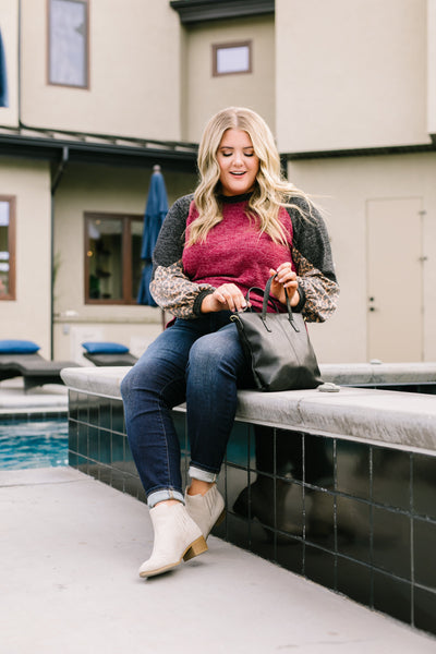 Hot Shot Color Block Top