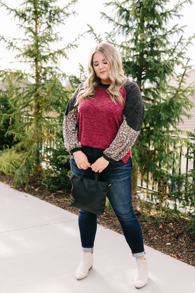 Hot Shot Color Block Top