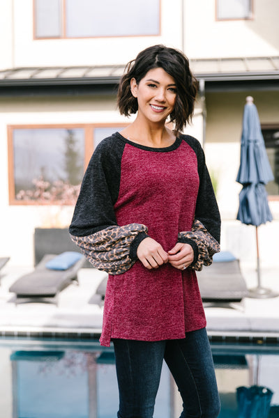 Hot Shot Color Block Top