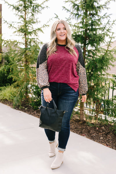 Hot Shot Color Block Top