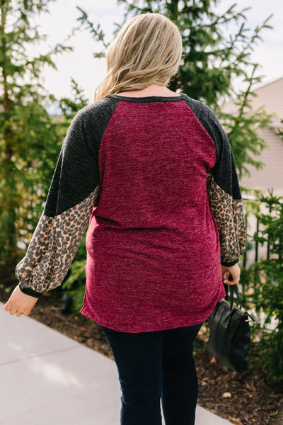 Hot Shot Color Block Top