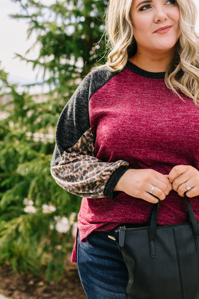 Hot Shot Color Block Top