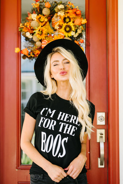 I'm Here For The Boos Graphic Tee