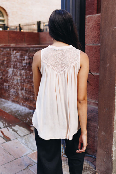 Just A Little Lace Blouse