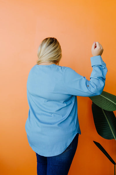 Light Denim Button-Down