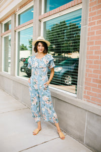 Lily Light Blue Jumpsuit