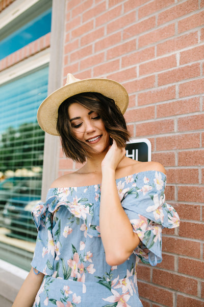 Lily Light Blue Jumpsuit