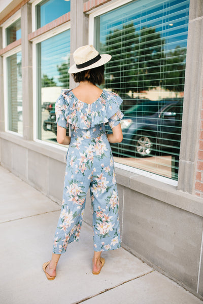 Lily Light Blue Jumpsuit