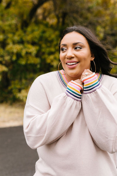 Look For Rainbows Sweater