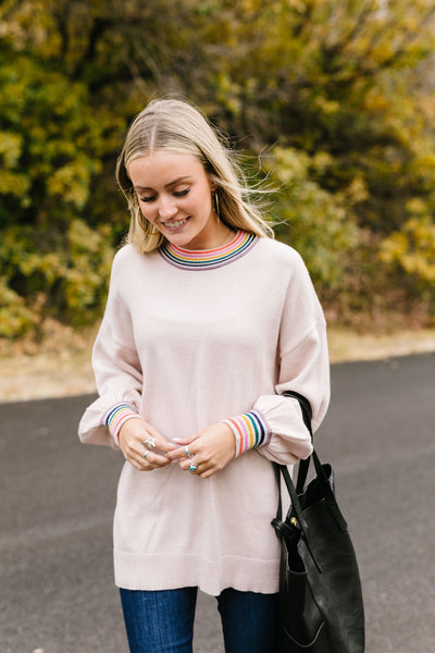 Look For Rainbows Sweater